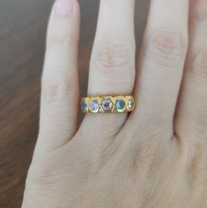 Gemstone Costume Jewelry Ring